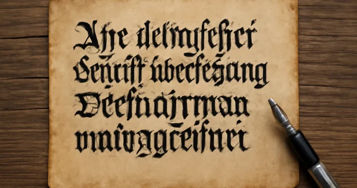 Alte Deutsche Schrift Übersetzung: Anleitung, Tools und Beispiele