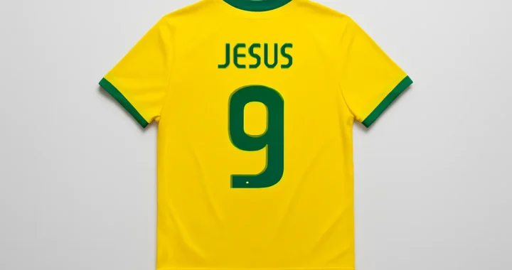 Brazil jesus jersey: Offizielles Brasilien-Trikot mit Jesus-Design