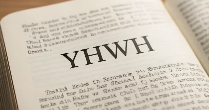 Der Name Gottes in der Bibel: Bedeutung und zentrale Bibelstellen