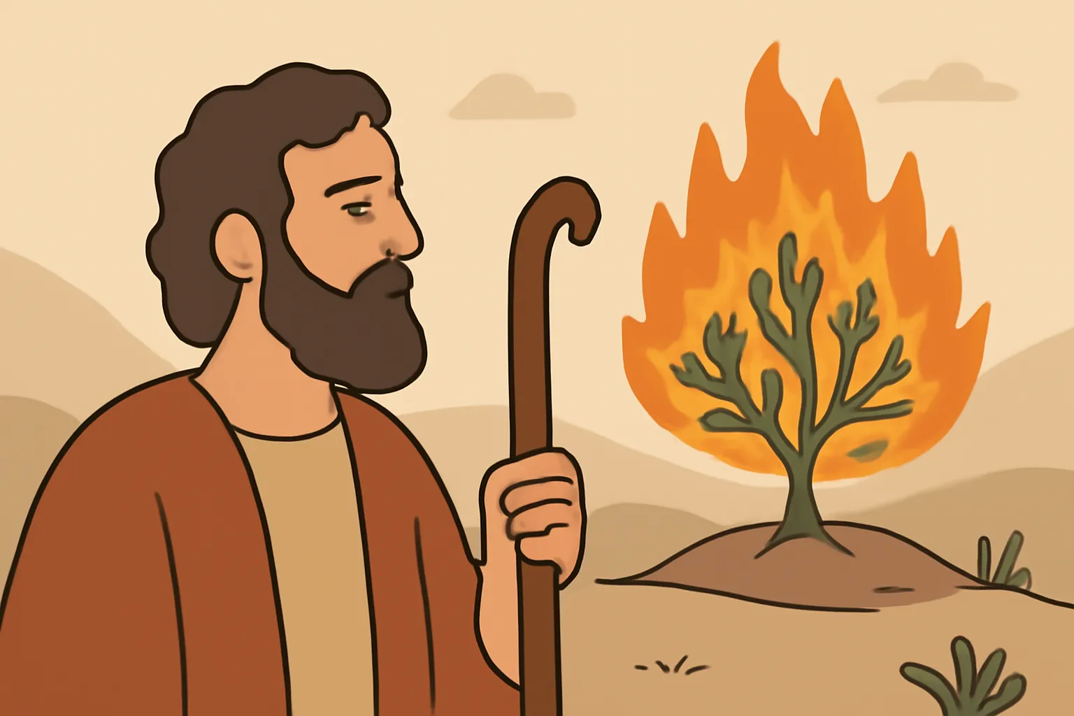 die geschichte moses in kurzform
