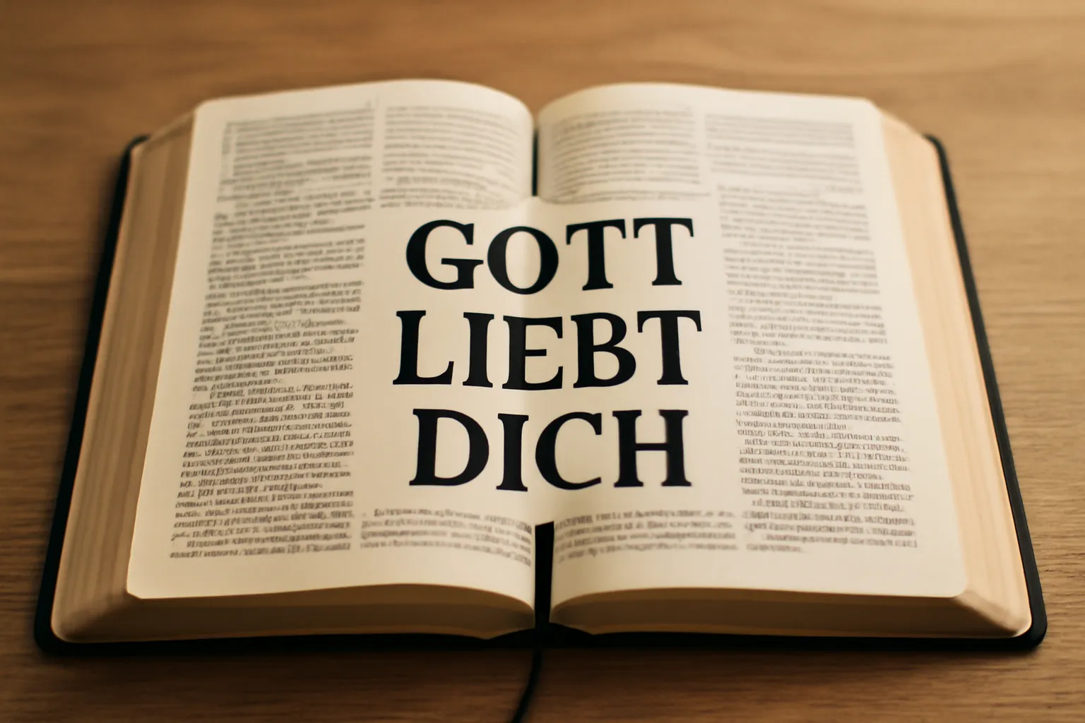 gott liebt dich bibelvers