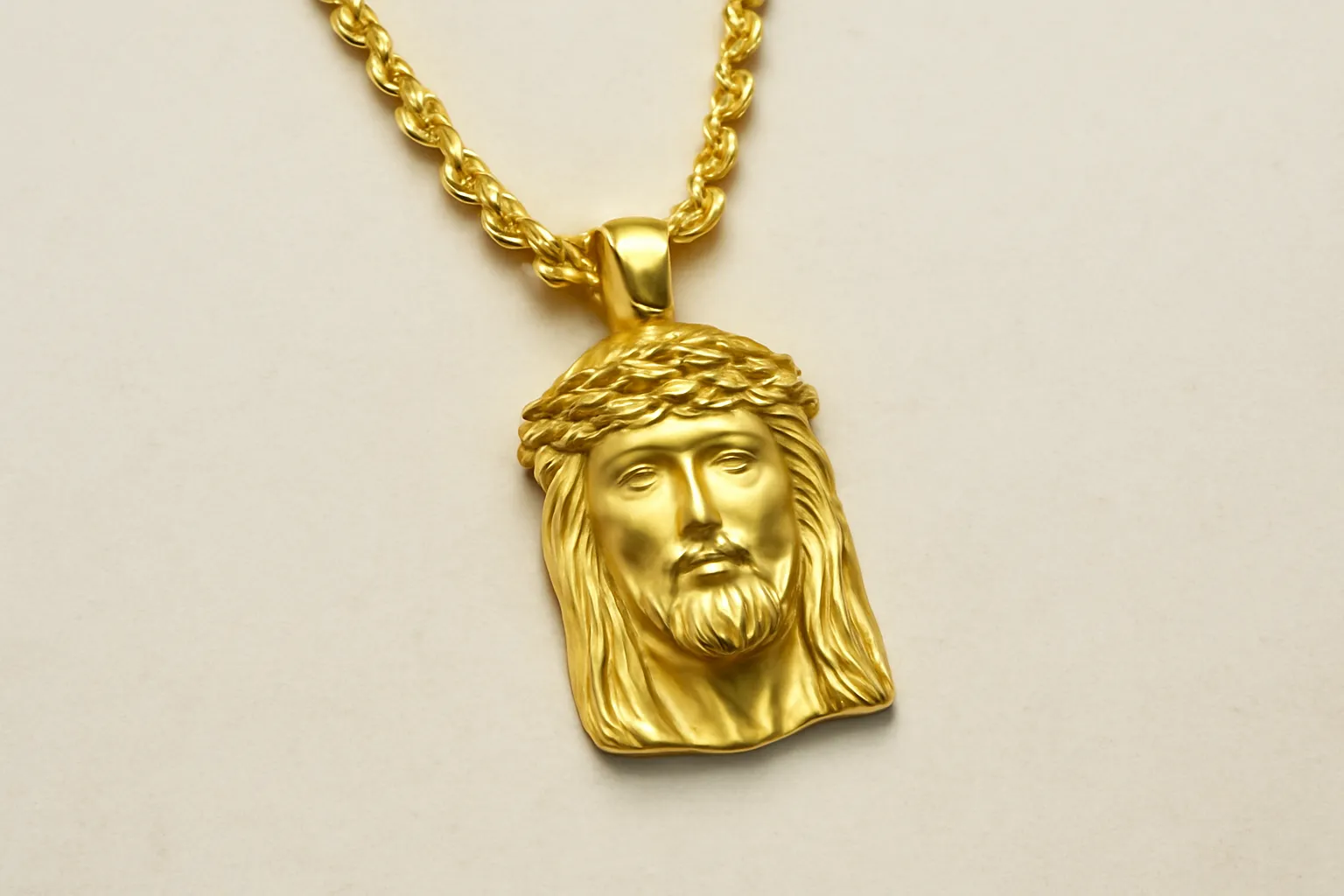 jesus piece and chain