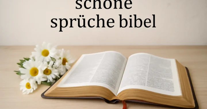 Schöne Sprüche Bibel: Inspirierende Bibelverse, Zitate und Weisheiten für jeden Tag