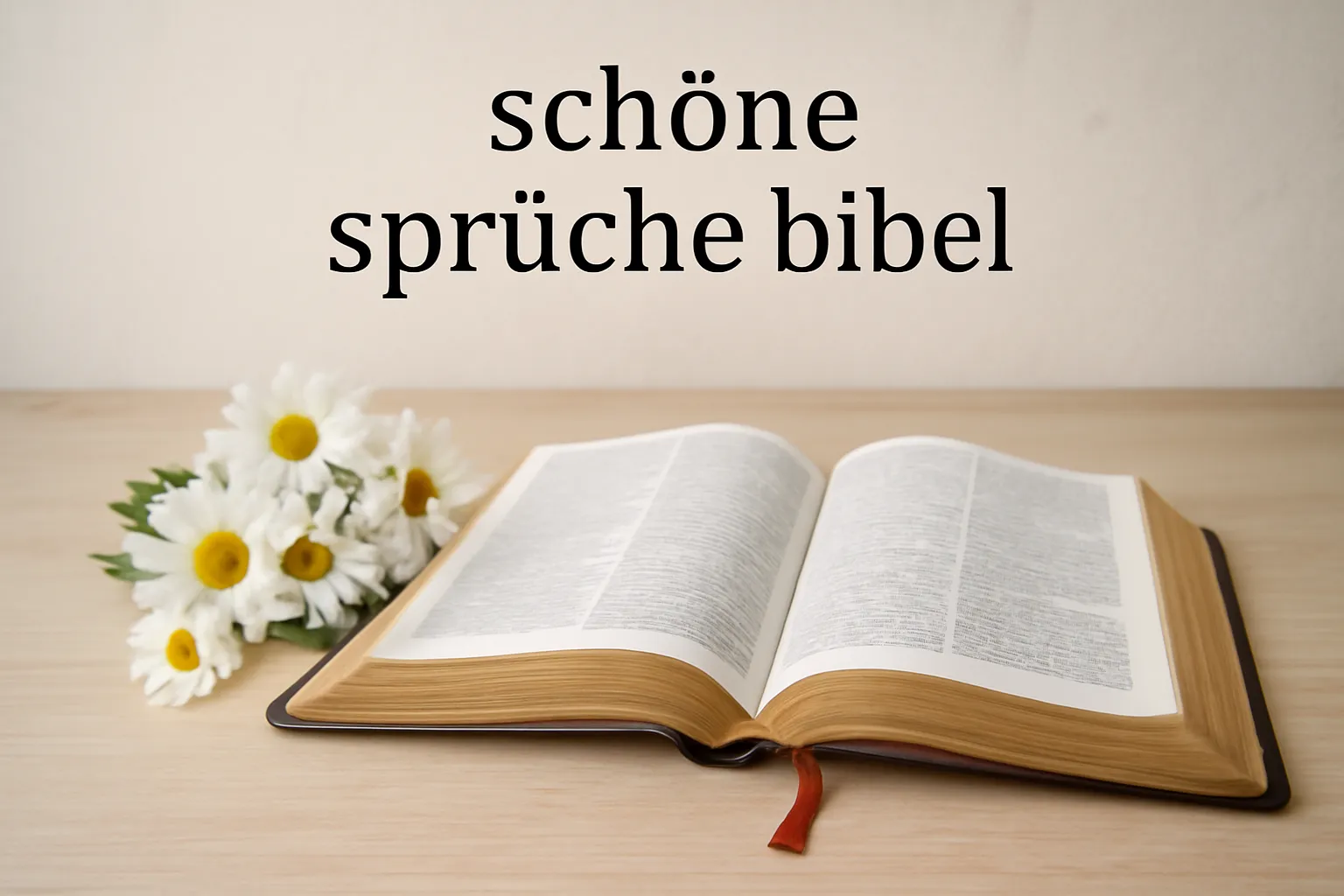 schöne sprüche bibel