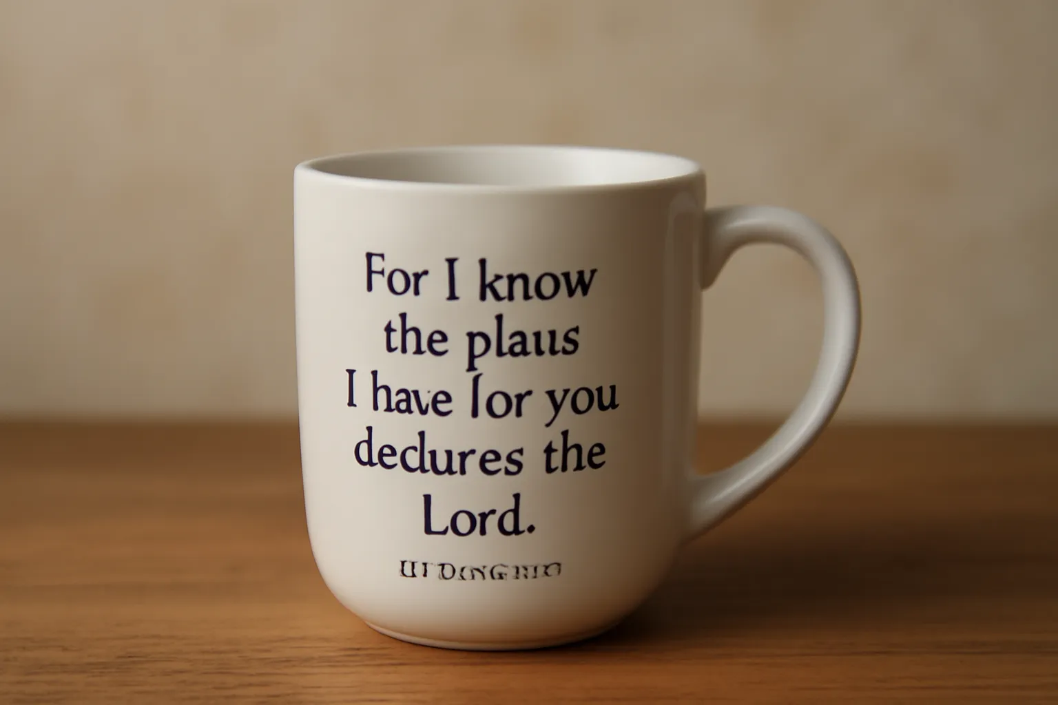 tasse mit bibelvers